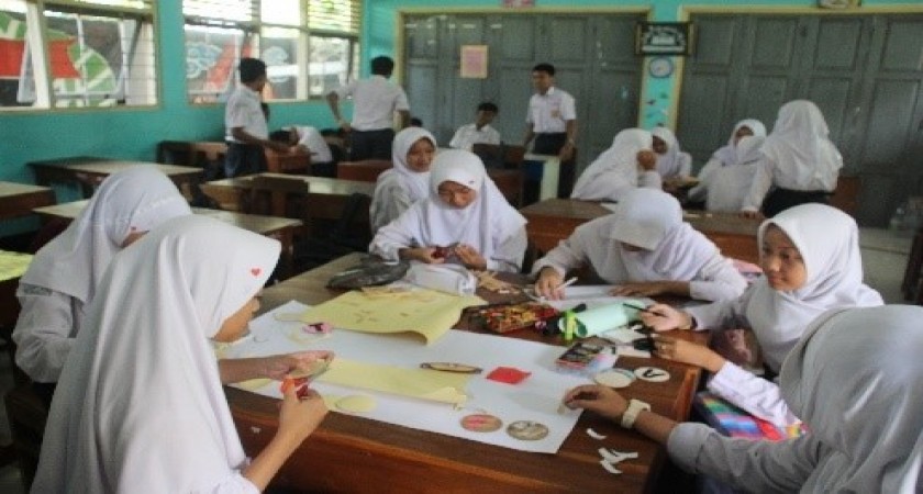 Lomba Ramadan di SMP Negeri 4 Wates